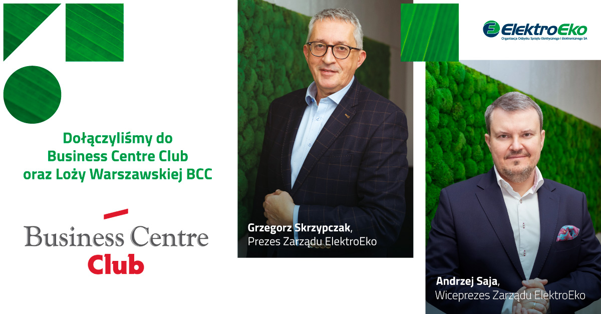 ElektroEko członkiem Business Centre Club!
